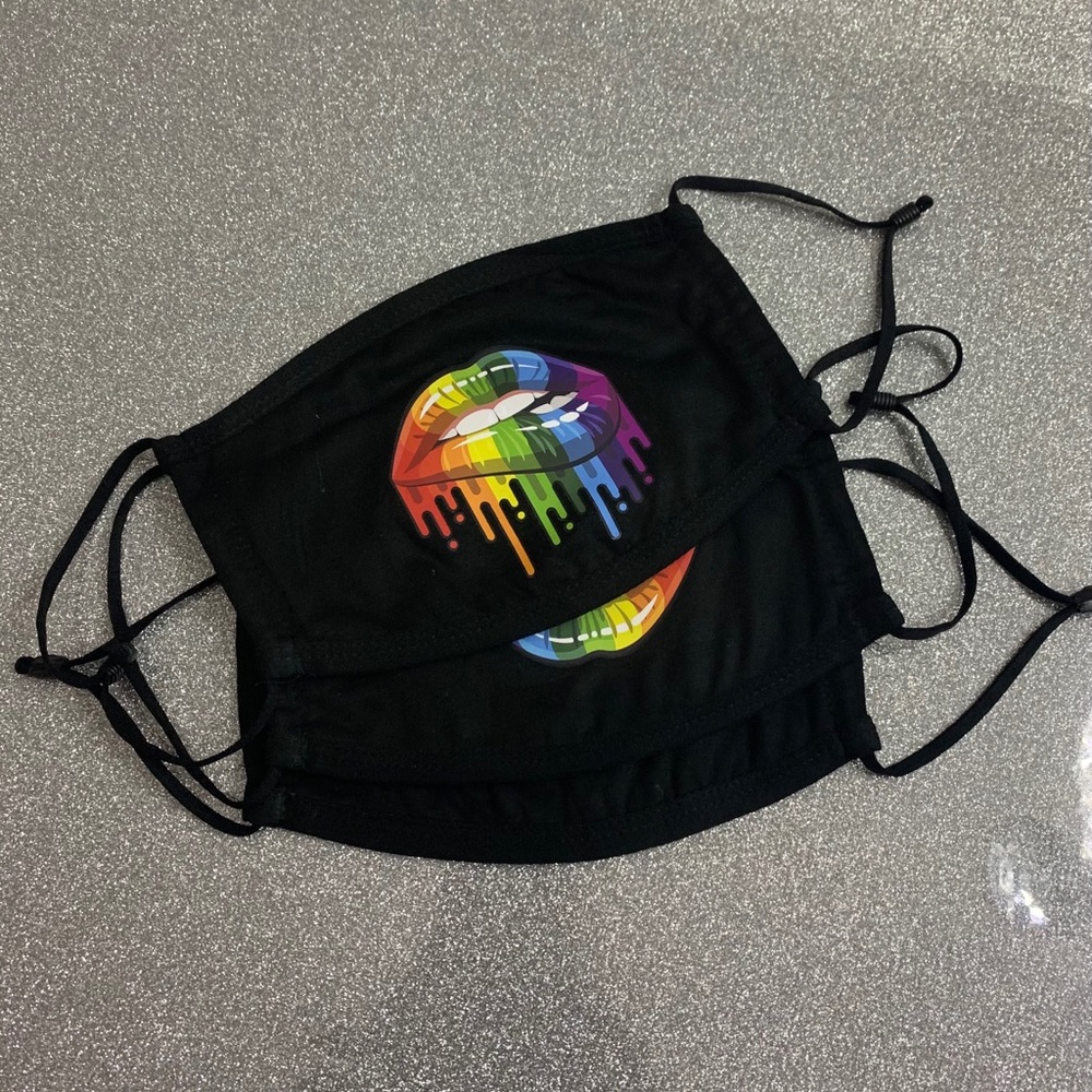 Rainbow Lip Mask with filter